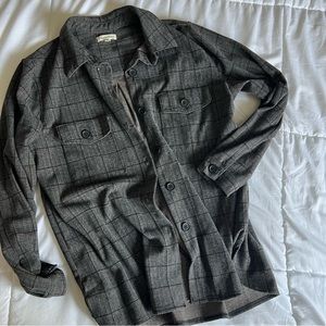 Fall Flannel Button Up Max Studio